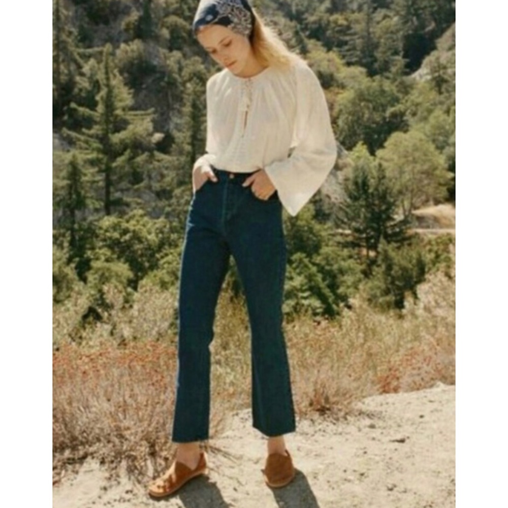DÔEN dark rinse jeans
